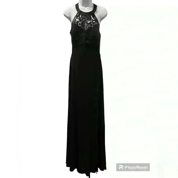 Sequin Hearts Formal Dress Size 11 Black in color - Picture 1 of 13